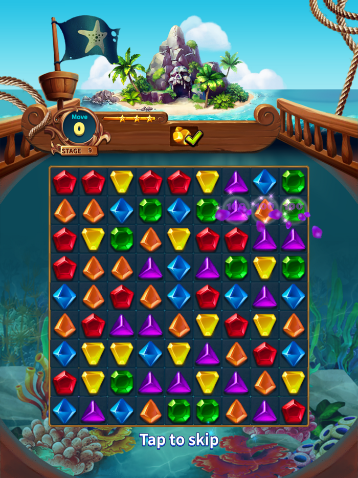 Treasure Hunt Jewel Ship