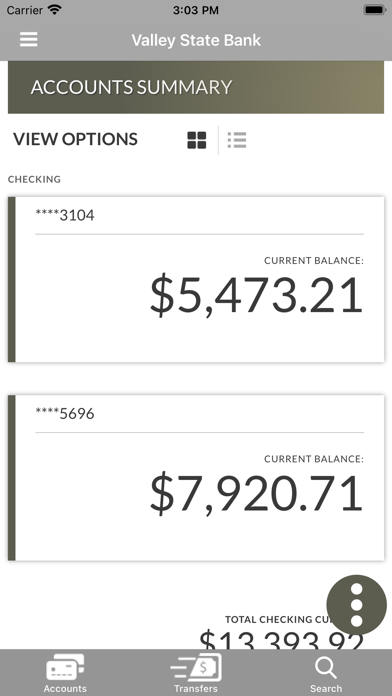 VSB Mobile-Valley State Bank Screenshot