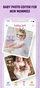 Baby Art-Baby Monthly Pictures screenshot #1 for iPhone