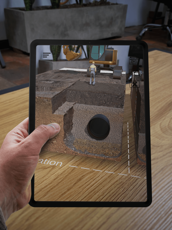 TCPA AR Pipe Comparison iPad screenshot 7 - Reference app