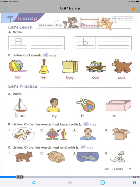 Screenshot #5 pour Oxford Let s go phonics 1-3