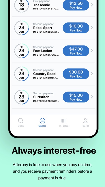 Afterpay: Shop now. Pay later. screenshot-3
