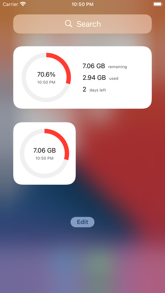 #3. Databit: Data usage manager (iOS) Podle: Jorge Cozain