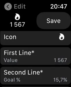 HealthGlance - Complications screenshot #9 for Apple Watch