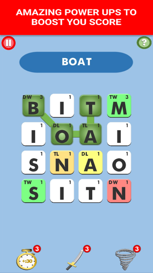 #3. Scrabboggle (iOS) Podle: Aaron Keglovits
