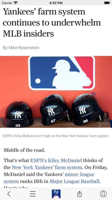 Screenshot #3 pour NJ.com: New York Yankees News