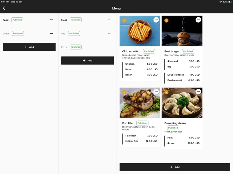 Xenorder Restaurant screenshot-3