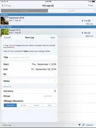 MileTracker Pro ipad bilder 2