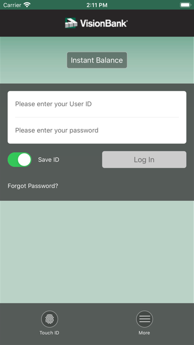 VisionBankIowa Screenshot