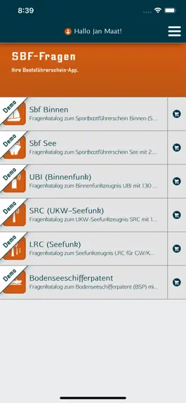 Game screenshot SBF-Fragen | Bootsführerschein mod apk