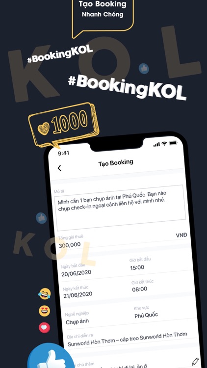 Booking KOL screenshot-5