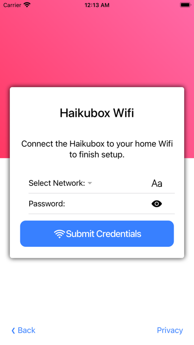 Haikubox Connect Screenshot