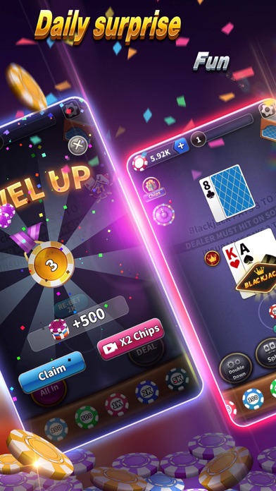 Screenshot #3 pour Blackjack 21 -21 blitz trainer