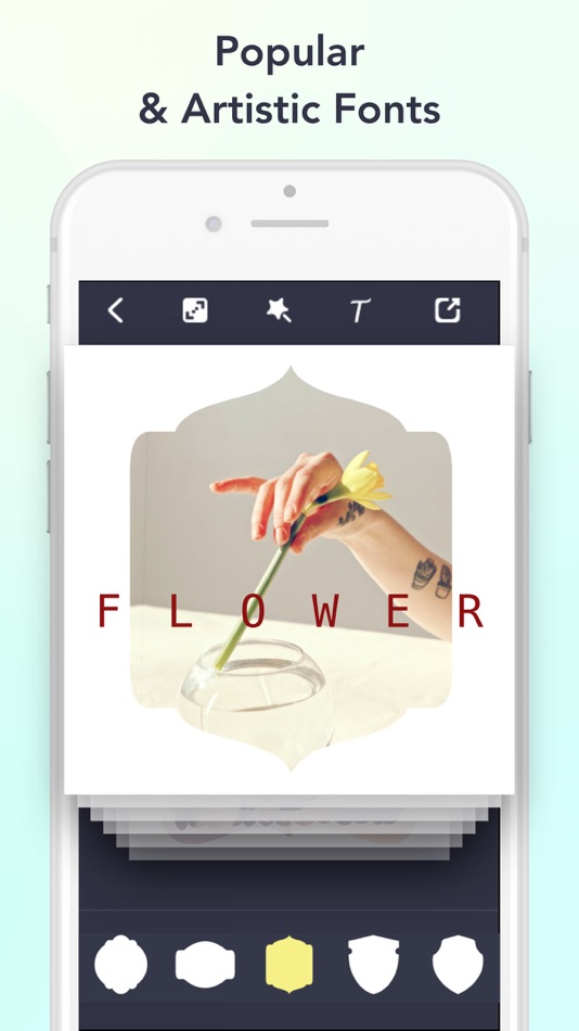 #3. Lighto- Art photo shape editor (iOS) Bởi: Xi'an Button Software Technology Co., Ltd.