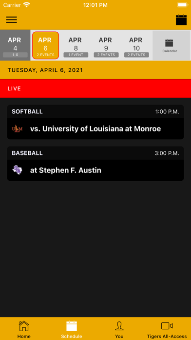 Grambling Athletics Screenshot
