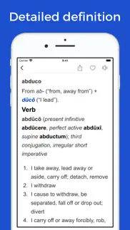 latin vocabulary flashcards iphone screenshot 2