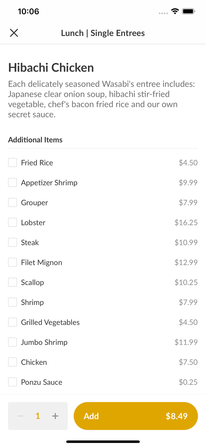 Wasabi of Summerville