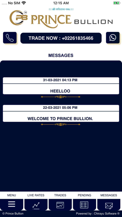 Prince Bullion Screenshot
