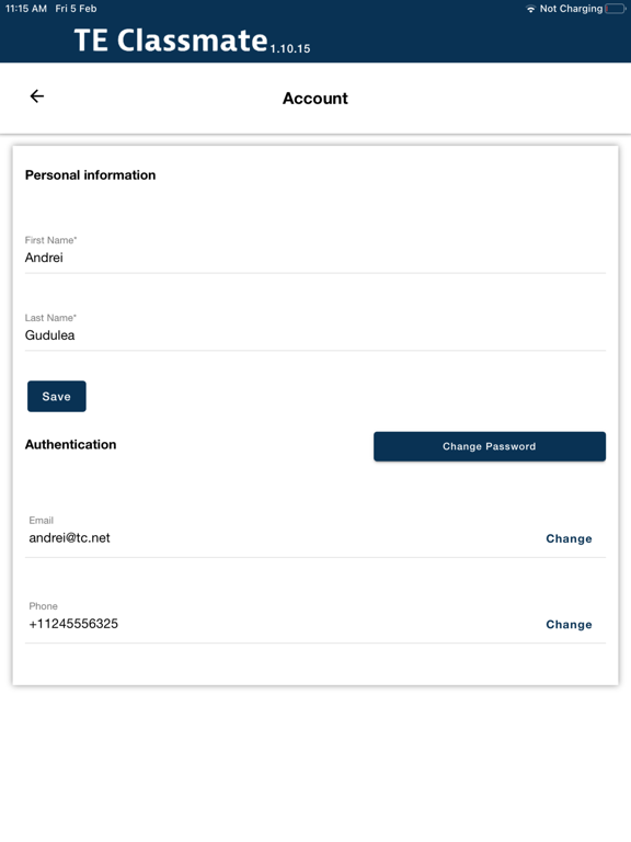 TE Classmate iPad screenshot 7 - Education app