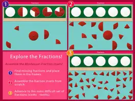 Game screenshot Montessori Preschool Fractions hack