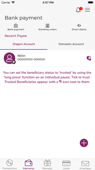 Dragon Account Screenshot