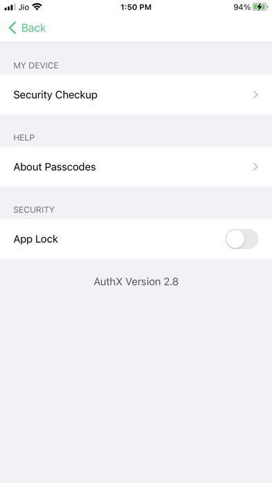 AuthX Authenticator screenshot 3