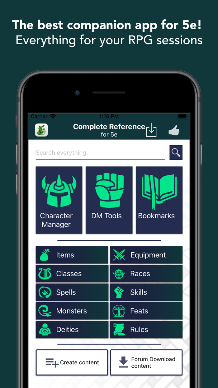 Complete Reference for DandD 5