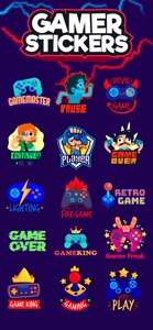 Gamer OP Stickers screenshot #1 for iPhone