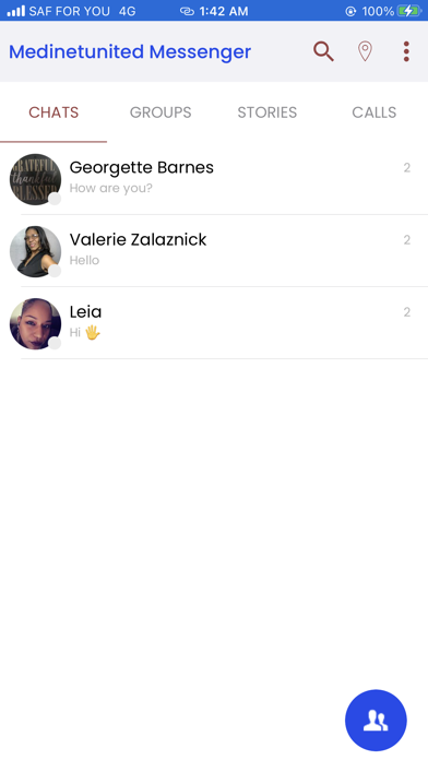 MedinetUnited Messenger Screenshot