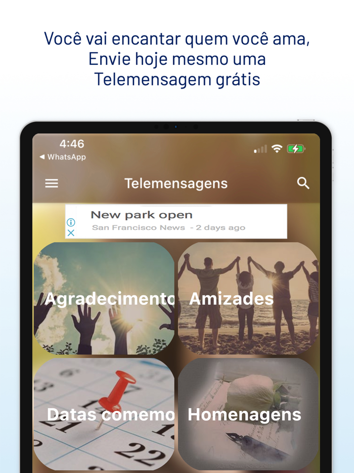 Telemensagem Áudio mensagens