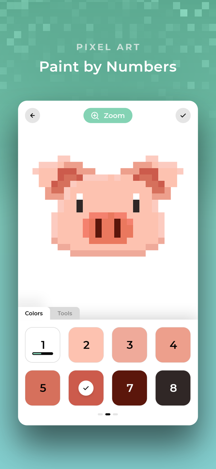 Pixel Art Paint By Numbers