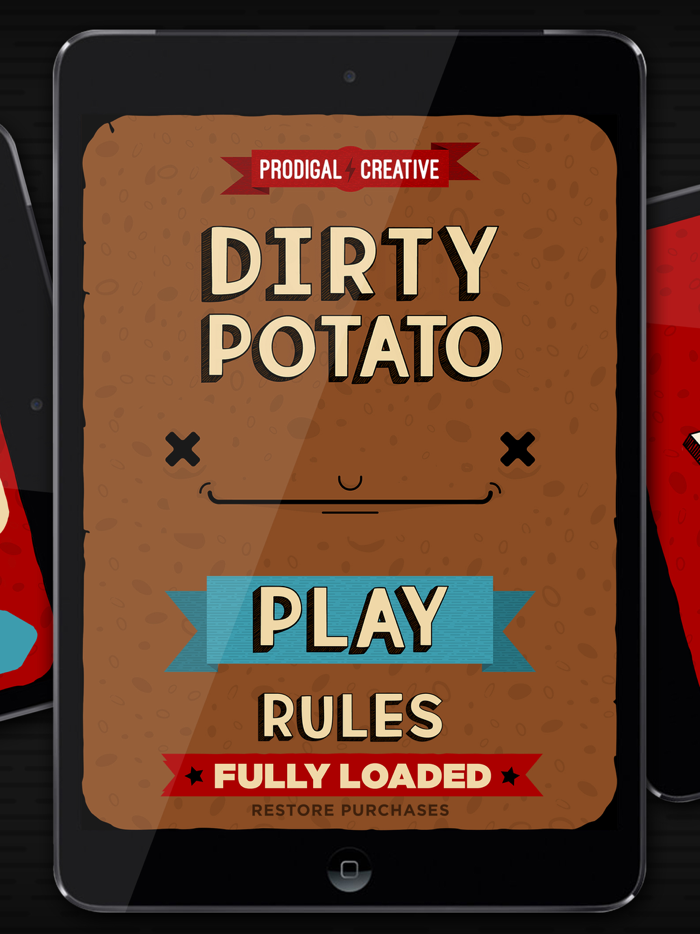 Dirty Potato Party Game