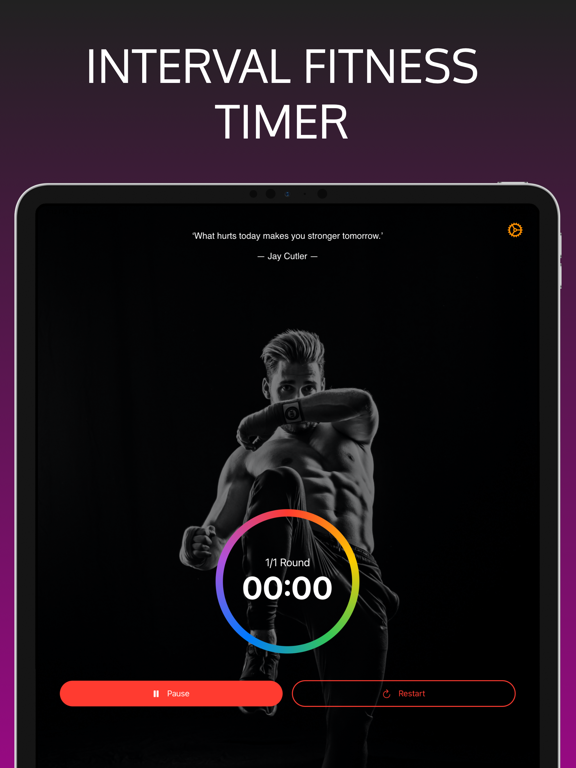 Screenshot #4 pour Fitness Timer Plus