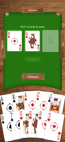 Game screenshot Hearts - Queen of Spades apk