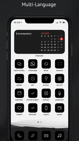 Captura de pantalla de Icono De Aplicación Estética en iPhone 6