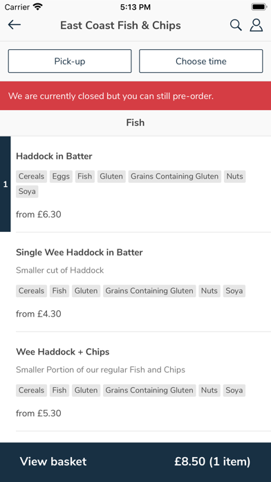 East Coast Fish & Chips Screenshot