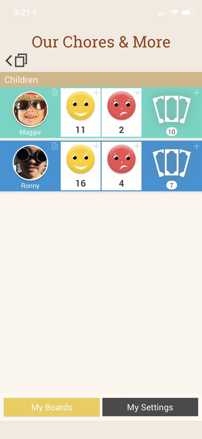 Smiles and Frowns - Kids View