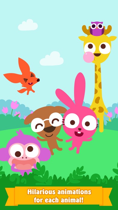 Purple Pink A to Z Animals Screenshot