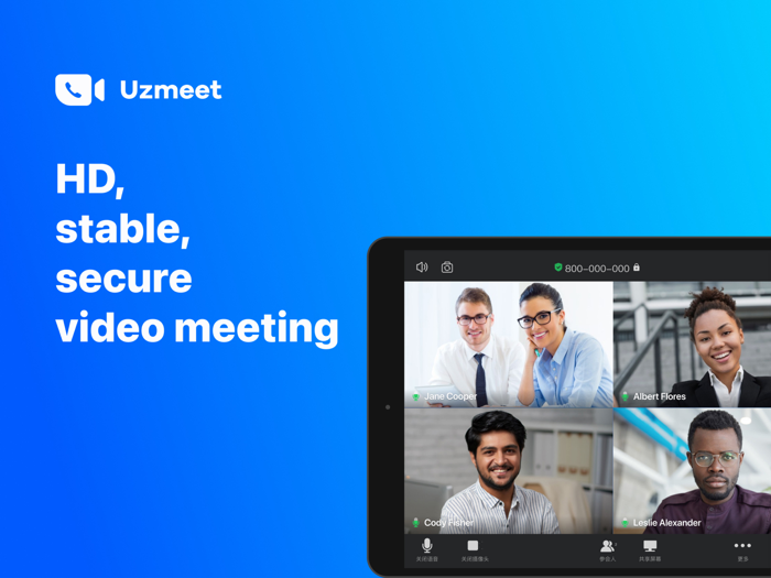 Uzmeet - HD Video Meeting