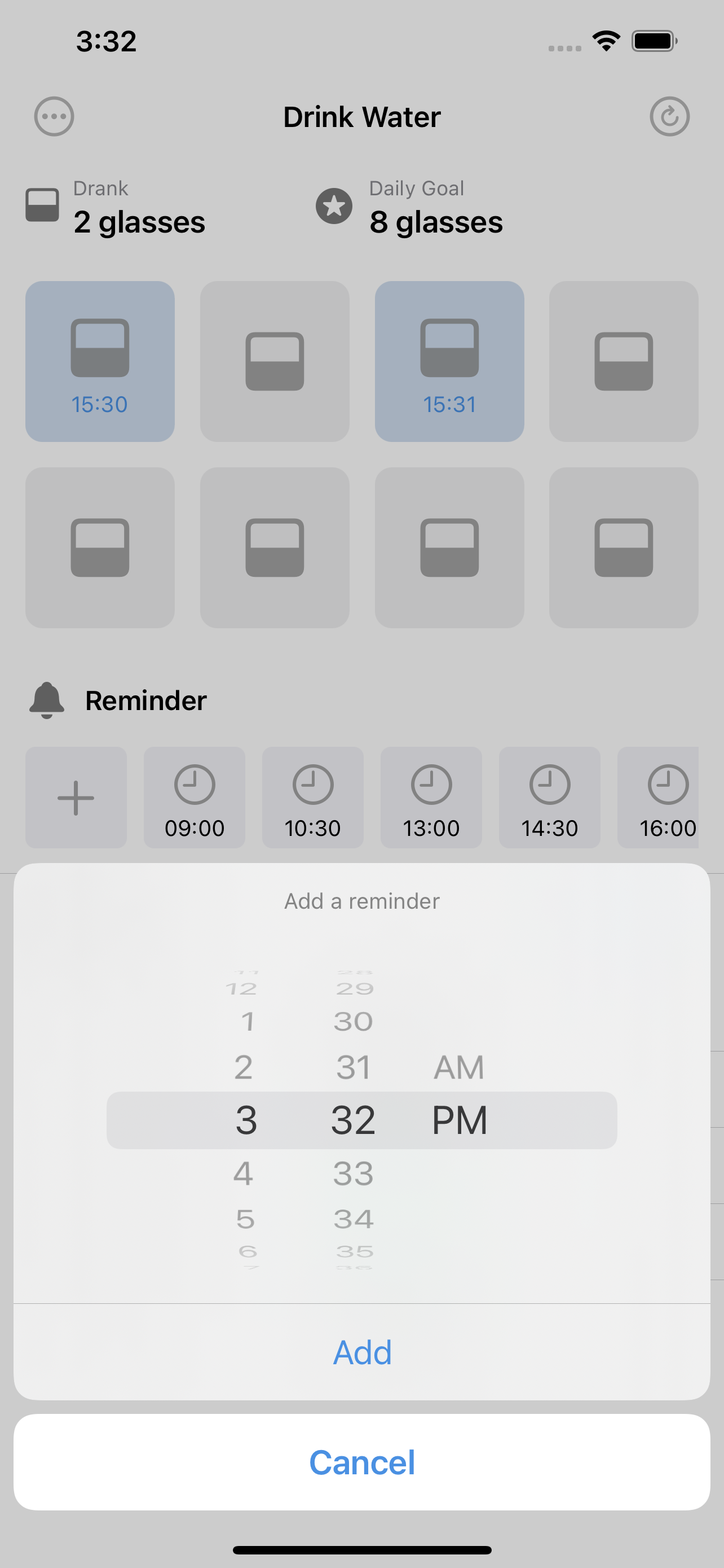 Water Tracker: Drink Water App