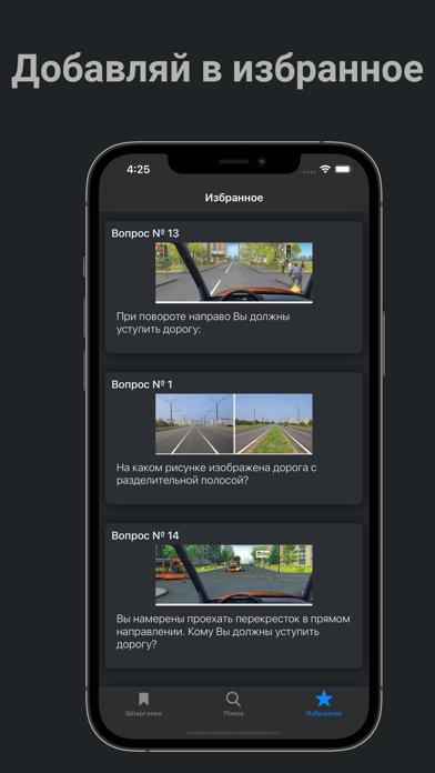 Шпаргалка на экзамен ПДД ГИБДД Screenshot