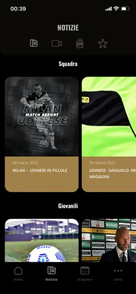 Game screenshot Udinese Calcio App Ufficiale hack