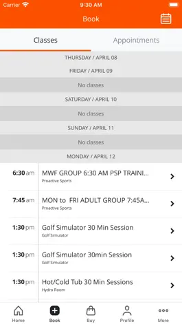Game screenshot Proactive Sports Performance apk