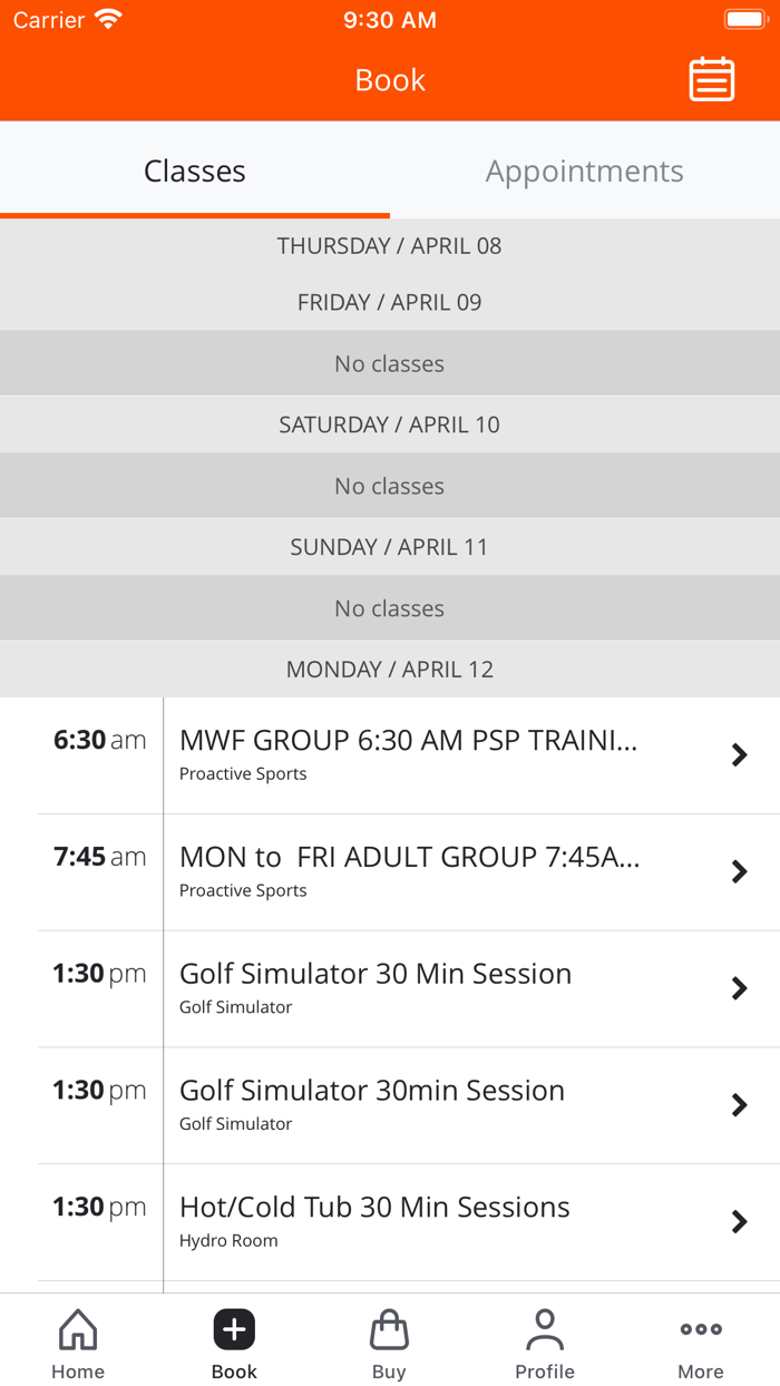 Proactive Sports Performance