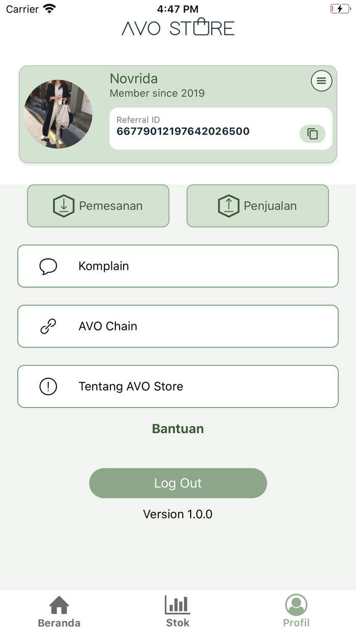 Avo Store App