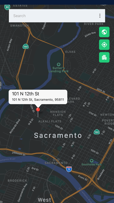 Capital Rivers Mobile App Screenshot