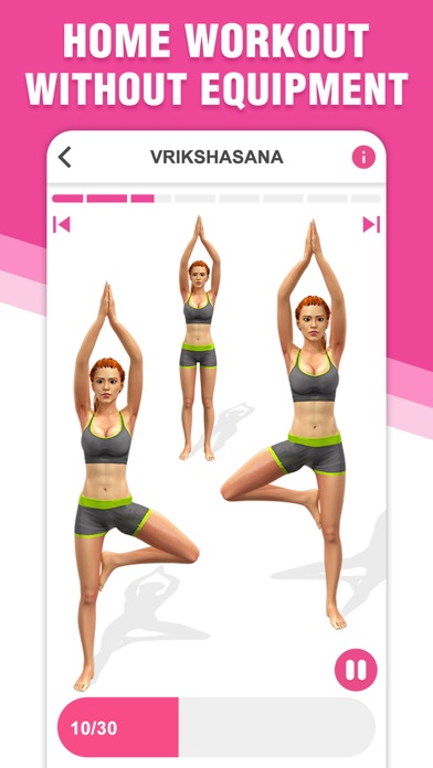 Yoga for Beginners - Workout Screenshot