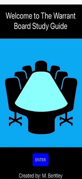 Game screenshot The Warrant Board Study Guide mod apk