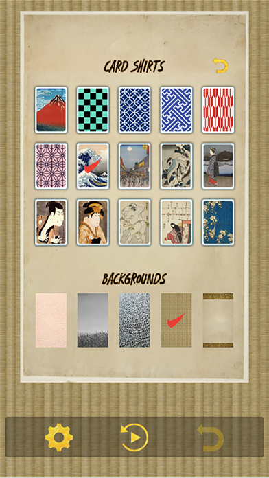 Japanese pattern solitaire Screenshot