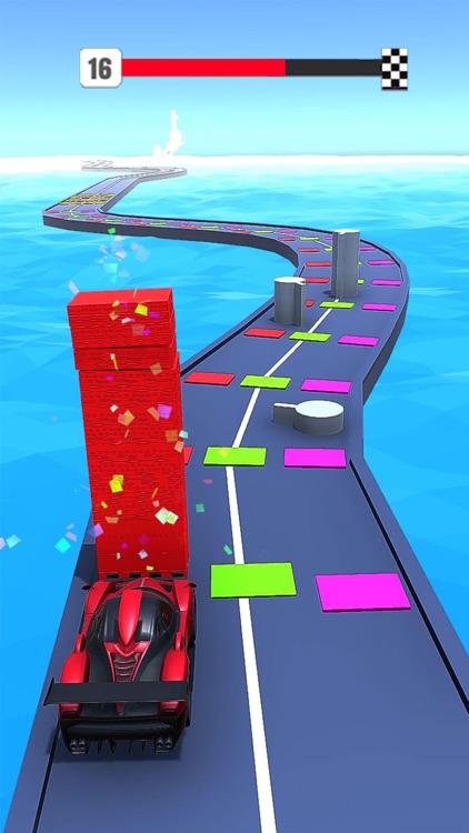 Car Stacky Dash: Stack Colors